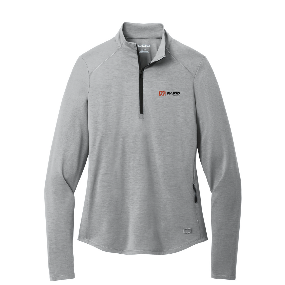 OGIO Women's Motion 1/4-Zip — Greystone