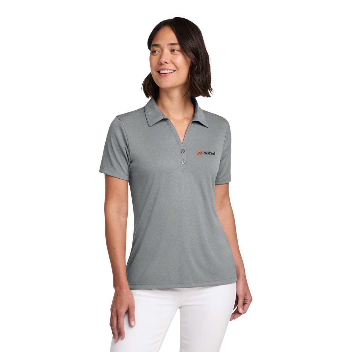 TravisMathew Women's Coto Performance Polo — model