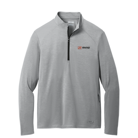 OGIO Motion 1/4-Zip — Greystone