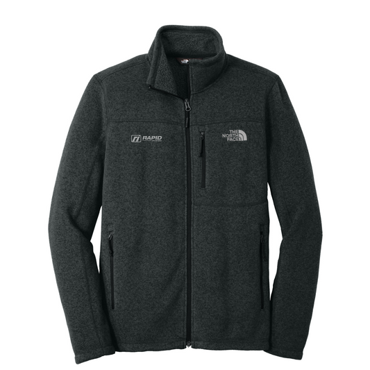 The North Face  Sweater Fleece Jacket — TNF Black Heather