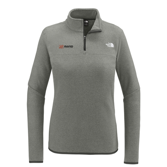 The North Face Women's Glacier 1/4-Zip Fleece — TNF Medium Grey Heather