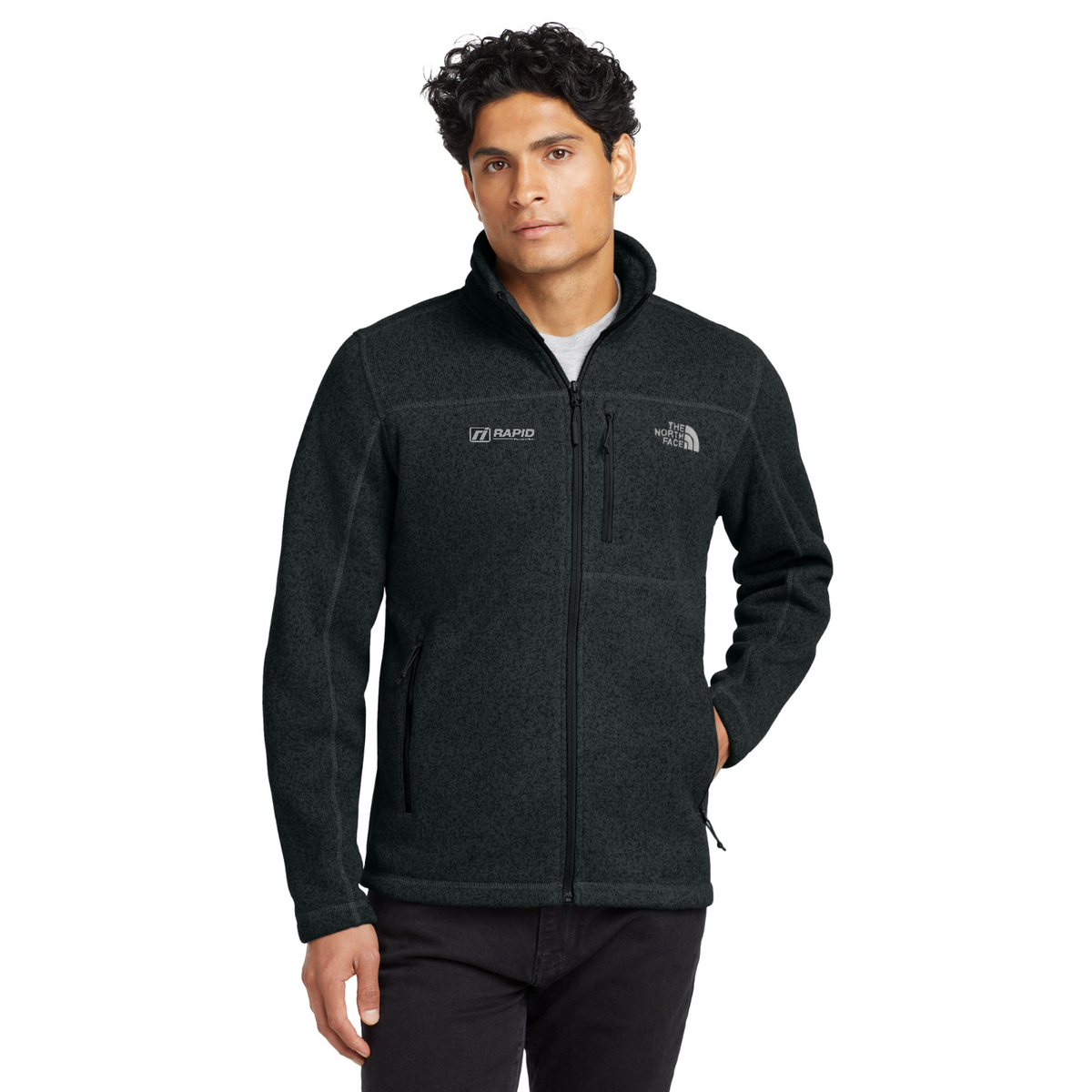The North Face  Sweater Fleece Jacket — model