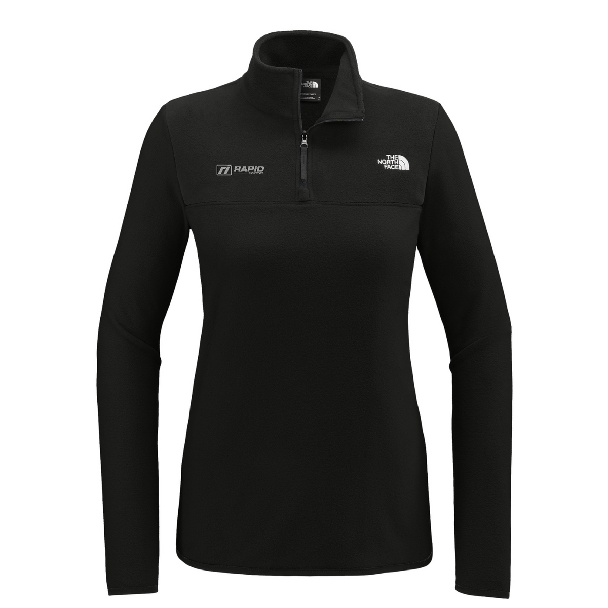 The North Face Women's Glacier 1/4-Zip Fleece — TNF Black